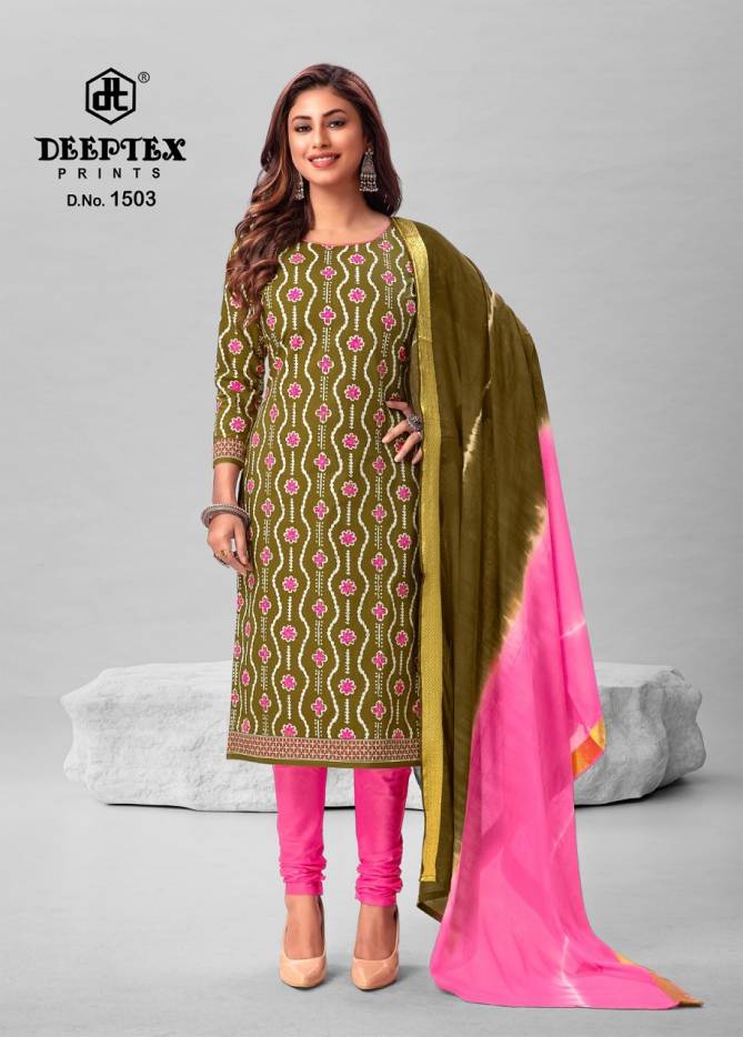 Tradition 15 By Deeptex Printed Cotton Printed Dress Material Wholesale Market In Surat
